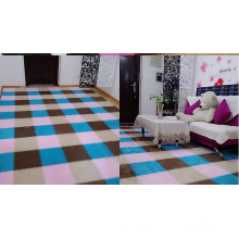 Plush eva floor mat for kids indoor playground